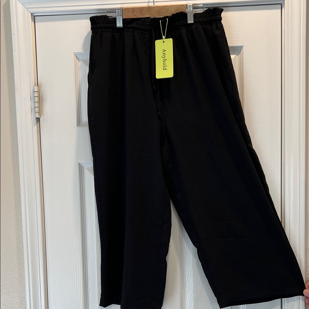 Black Wide Leg Pants